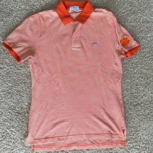 Clemson Southern Tide Orange Polo Shirt